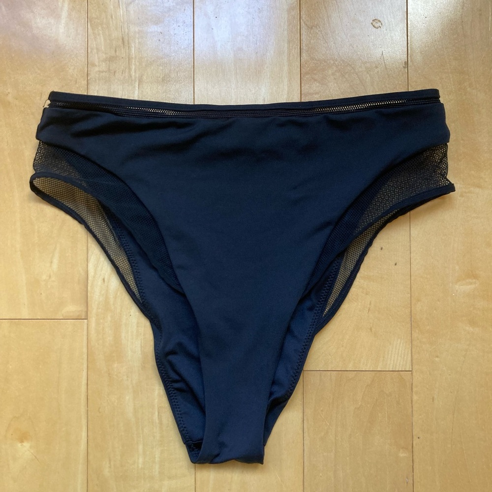 Victoria's Secret Black Cheeky Bikini Bottom